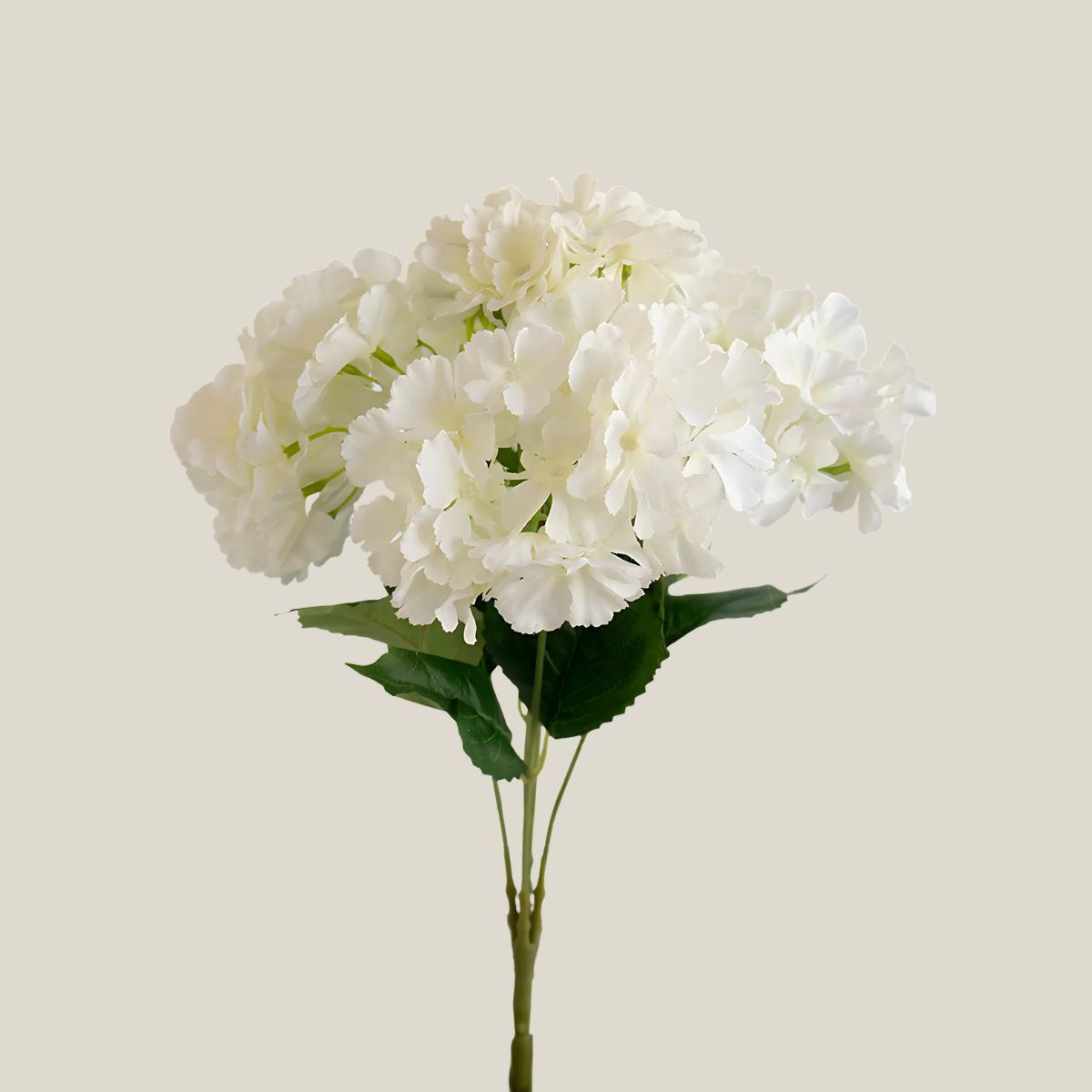 Ramo hortensia artificial Blanco 20608