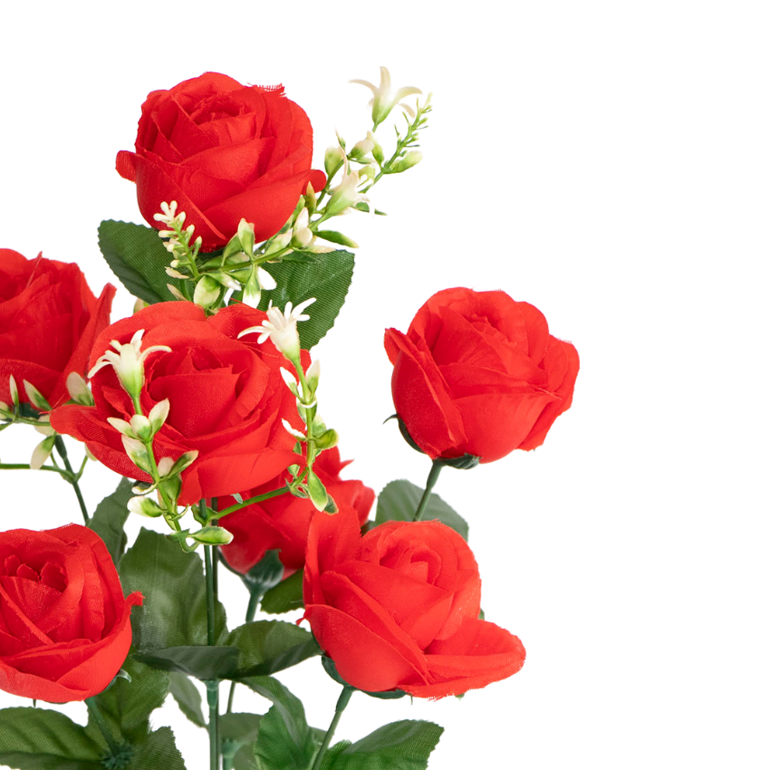 Rosa Abierta Artificial x7 20401 - Image 6