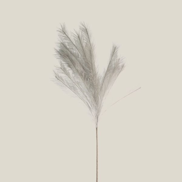 Vara Pampas Artificial Plata Altura 105cm 20403