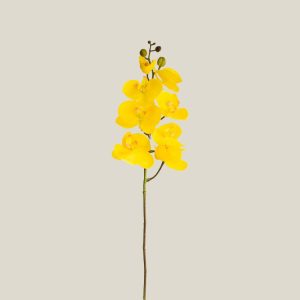 Vara Orquidea Artificial Amarillo Altura 100cm 20406