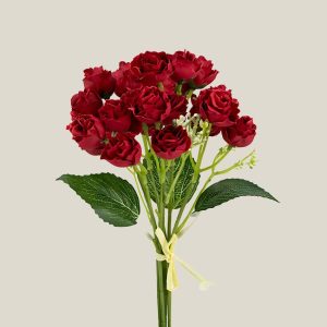 Mini Rosa Artificial Rojo 20511