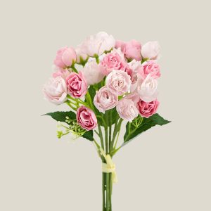 Mini Rosa Artificial Rosa Chicle 20511