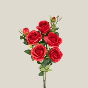 Mata rosa boton Rojo 20628