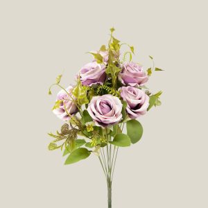 Ramo rosa x7 Lavanda matizado 20627