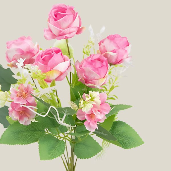 Mini rosas x5 Rosa francés 20513 - Image 2