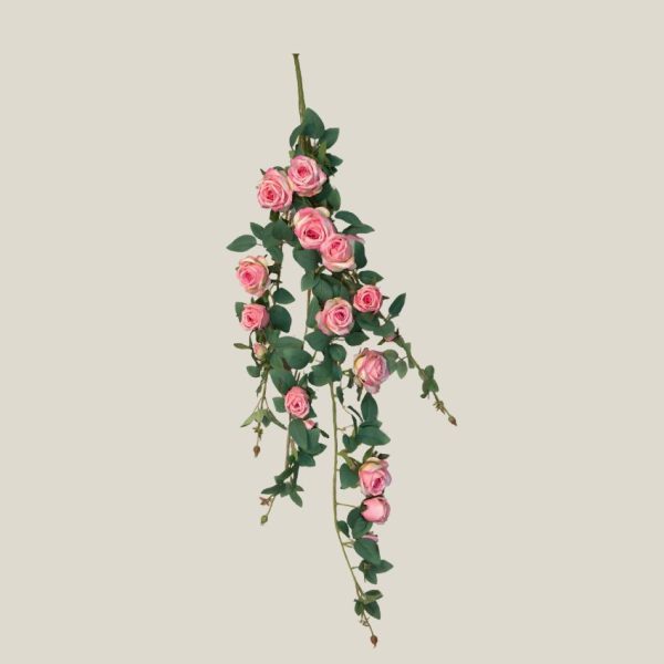 Mata colgante de rosas Rosa amaranto 20750