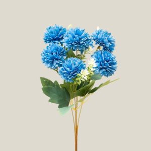 Ramo mini pompón Azul francia 20753