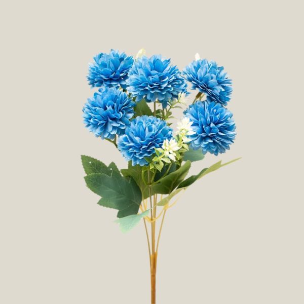 Ramo mini pompón Azul francia 20753