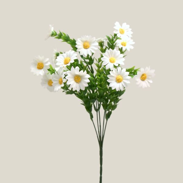 Ramo mini margarita x5 Blanco 20754
