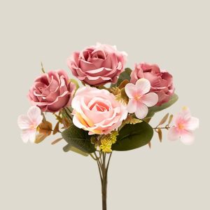Ramo mini rosa x5 Coral 20755