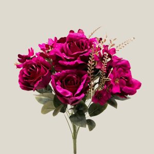 Ramo rosa gamuzada Magenta 20761
