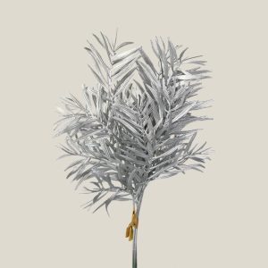 Follaje pintado X 3 plata 20806